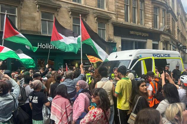 Police Scotland refuse to release pro-Palestine protest arrest data