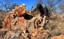  Outcrop at Dreadnought's Mangaroon project