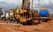  Drilling at Minjina last November