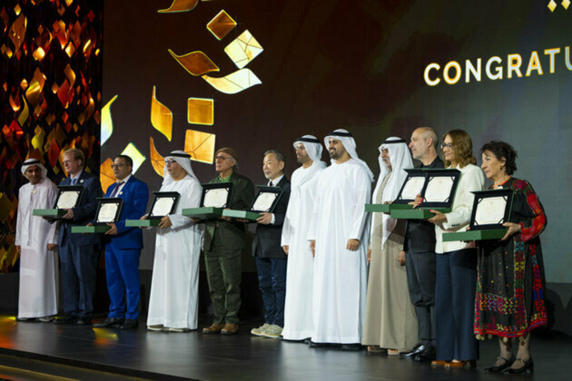 Theyab bin Mohamed bin Zayed honours winners of 19th Sheikh Zayed Book Award