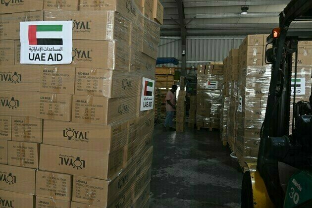 UAE sends ship carrying 250 tonnes of aid to Ukraine
