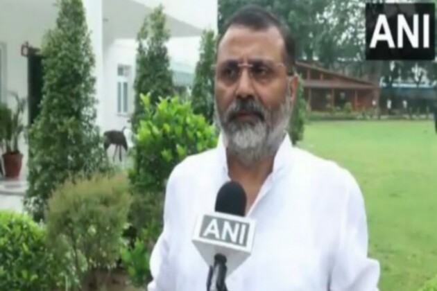"Gandhi family have distorted history, they have been surrendering throughout their lives": Nishikant Dubey