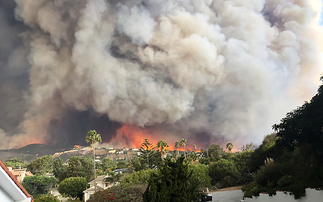 The 2018 Woolsey wildfire in California burned 96,949 acres of land, destroyed 1,643 structures, killed three people, and prompted the evacuation of more than 295,000 people | Credit: iStock