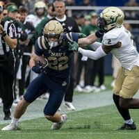 Braxton Woodson's two TDs in relief puts Navy past No. 24 South Florida