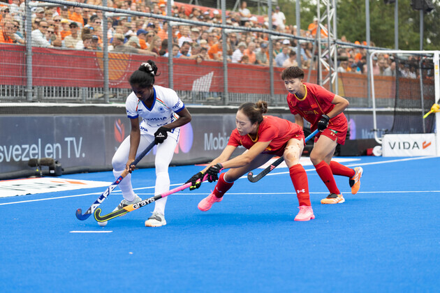 (SP)THE NETHERLANDS-AMSTELVEEN-FIH HOCKEY WORLD CUP-WOMEN-CHINA VS INDIA