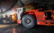 One of the automated loaders in use at the Syama mine in Mali