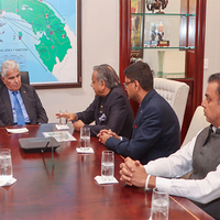 Shashi Tharoor-led delegations meets Panama President Jose Raul Mulino
