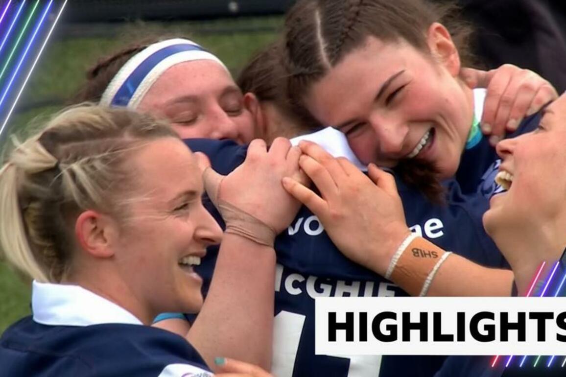 Women's Six Nations highlights- Scotland 26-19 Ireland