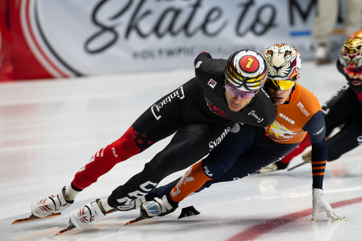 (SP)CANADA-MONTREAL-ISU SHORT TRACK SKATING-MEN'S 1500M