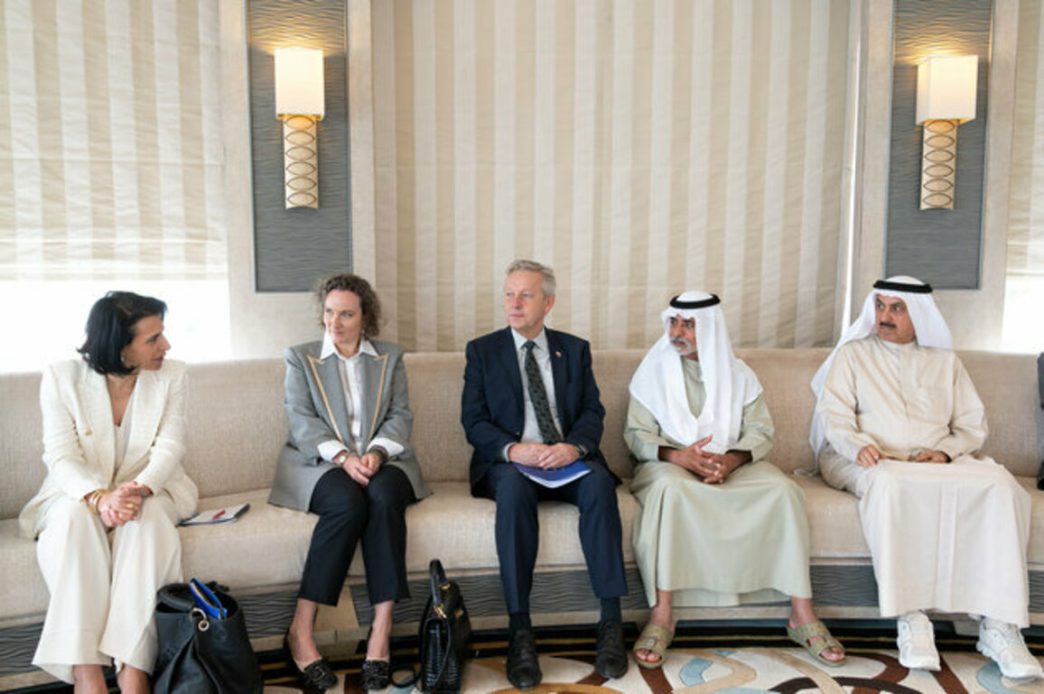 Nahyan bin Mubarak receives Delegation for Relations with Arabian Peninsula in European Parliament