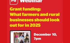 Join our free grant funding webinar: What farmers and rural businesses should look out for in 2025