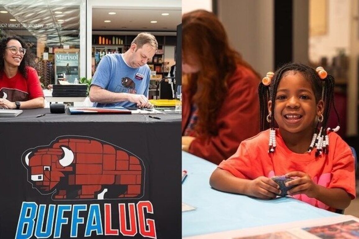 Buffalo Bills Host Community Art Day at AKG Art Museum