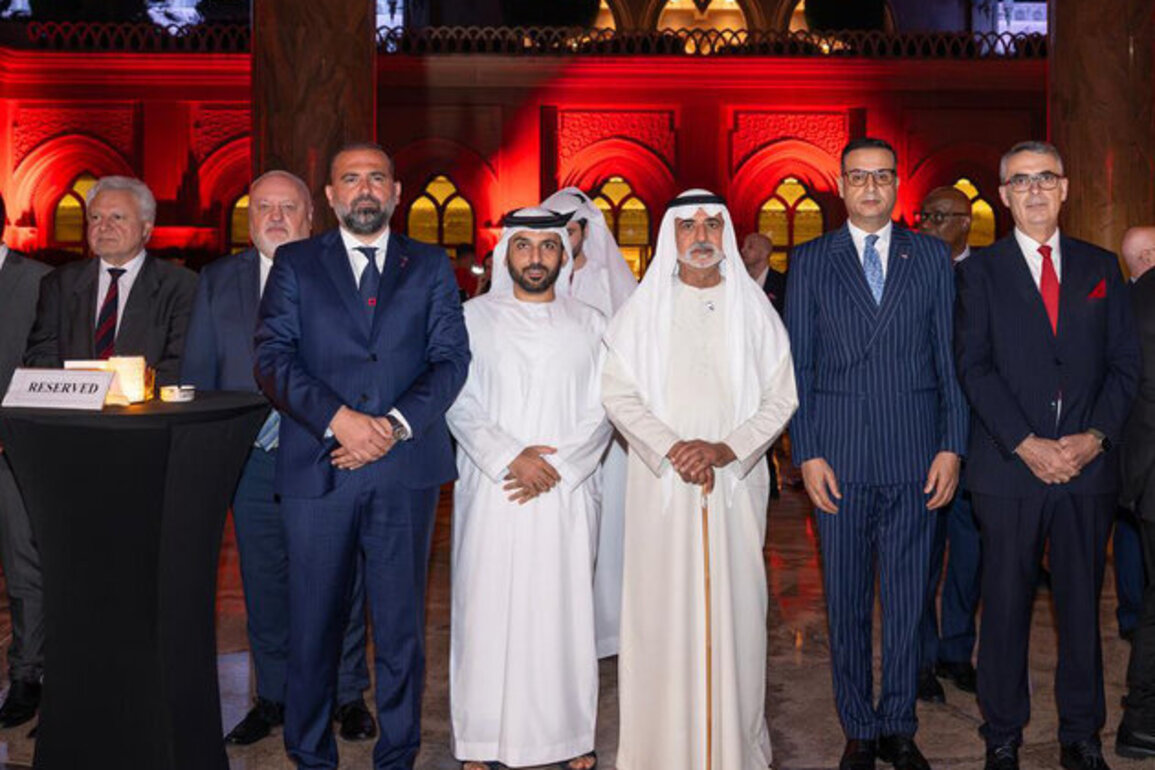Nahyan bin Mubarak attends Albania Embassy's National Day reception