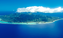 One of the Cook Islands.