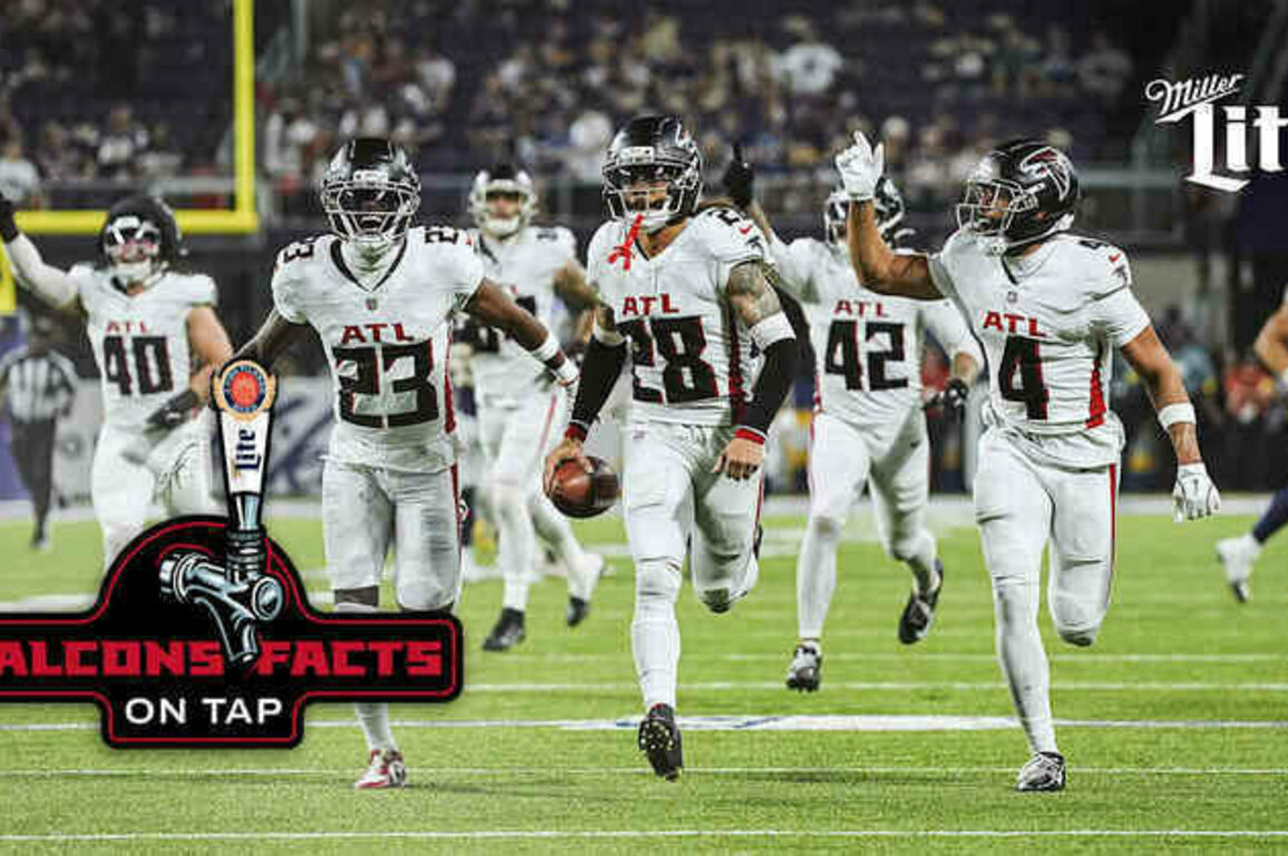 Falcons Facts on Tap: Inside Week 2 win vs. Vikings