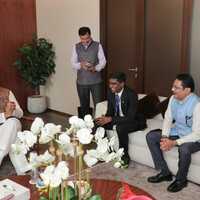 Dubai: Consul General Sivan meets MP CM Mohan Yadav ahead of investment outreach