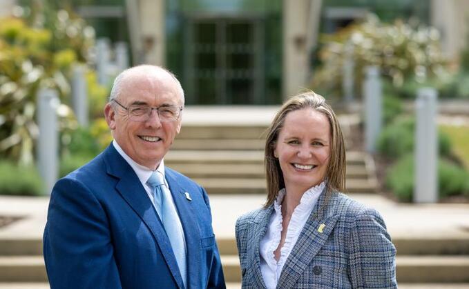 John Deane and Sarah Simpson