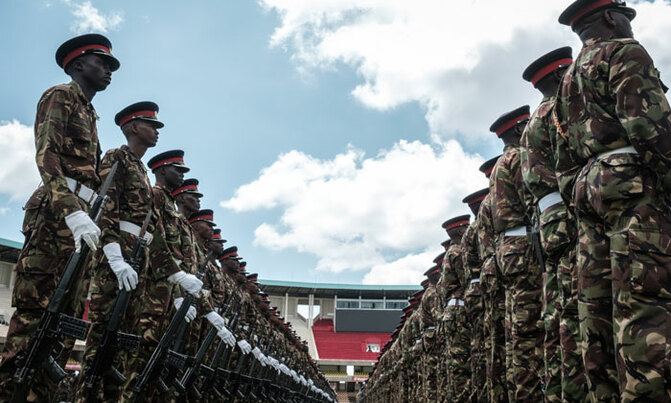 Kenyatta swears in for a second term Kenyatta swears in for a second term