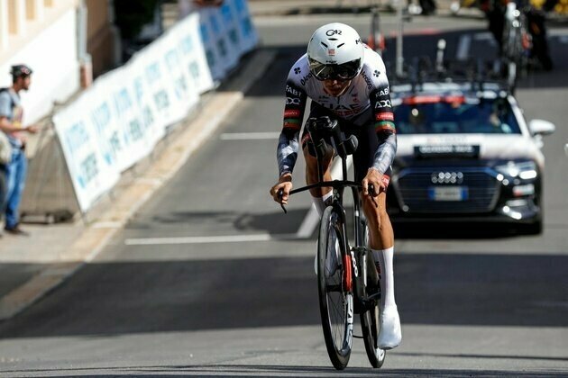 UAE Team Emirates lands second in opening of Tour de Romandie