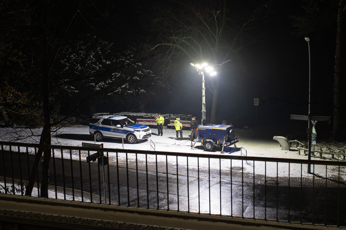 GERMANY-BERLIN-WINTER-POWER OUTAGE