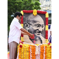 "He gives strength to face forces of division": Stalin remembers Mahatma Gandhi, targets BJP on release of postage stamp, coin on RSS's centenary
