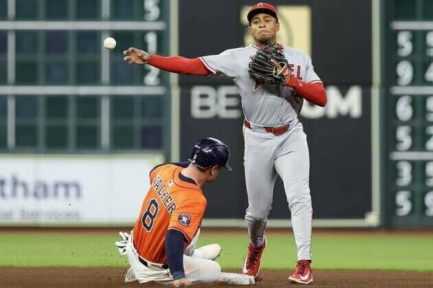 Astros plate two late runs; starter Cristian Javier dazzles in win over Angels