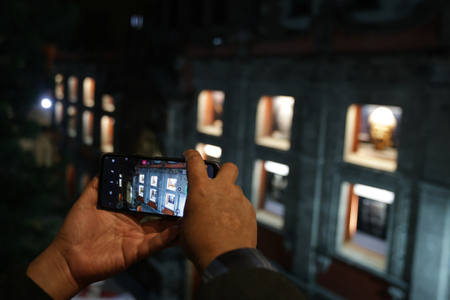 MEXICO-MEXICO CITY-XIXIA IMPERIAL TOMBS-PHOTO EXHIBITION