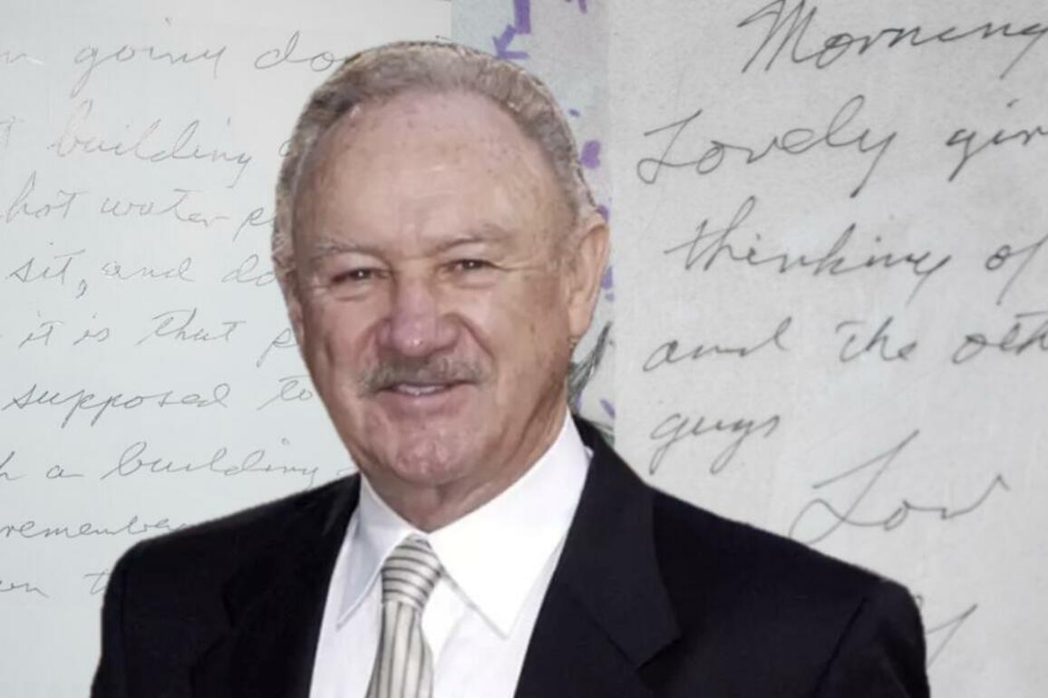 Authorities release love letters Gene Hackman wrote to wife Betsy