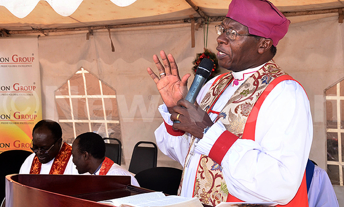 Bishop Luwalira preaches love, reconciliation Bishop Luwalira preaches love, reconciliation