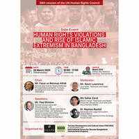 Global experts warn of rising human rights violations in Bangladesh at UNHRC side event