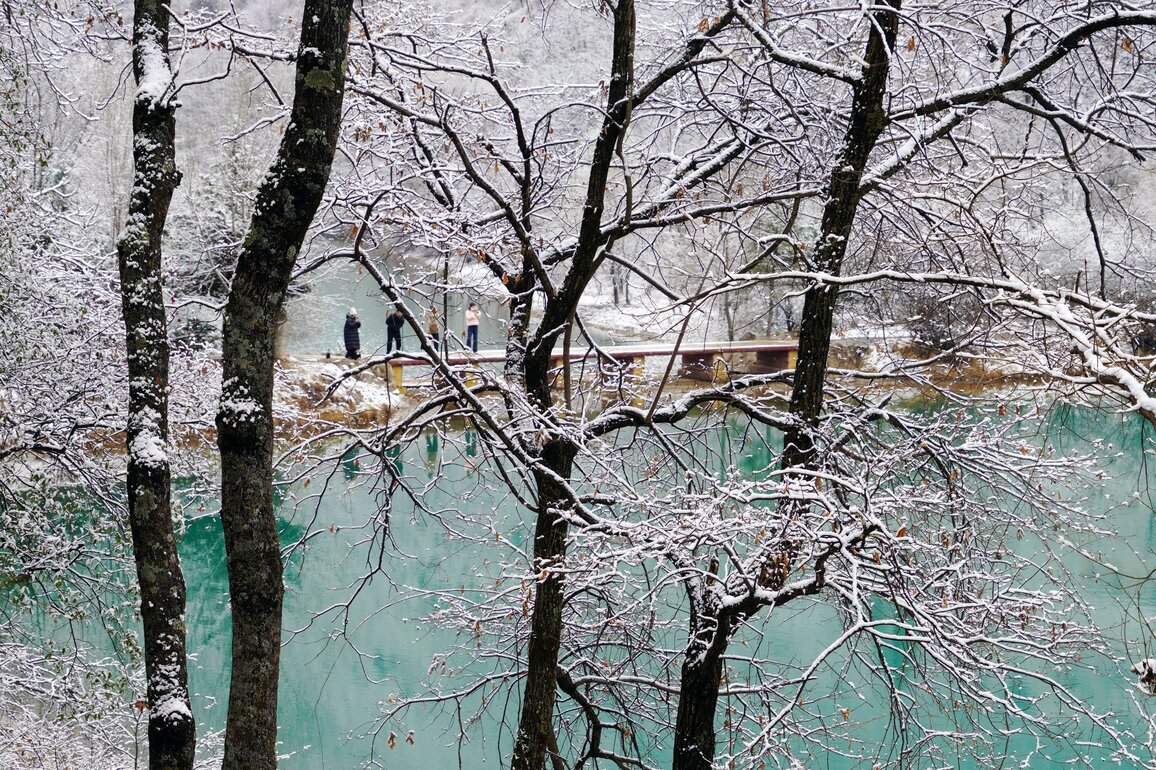 #CHINA-GANSU-DANGCHANG-GUAN'EGOU-SPRING-SNOW (CN)