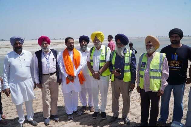 UNITED SIKHS Takes Initiative to Build Protective Embankments Along Sutlej River Service Campaign Launched to Protect Villages and Farmers from Floods