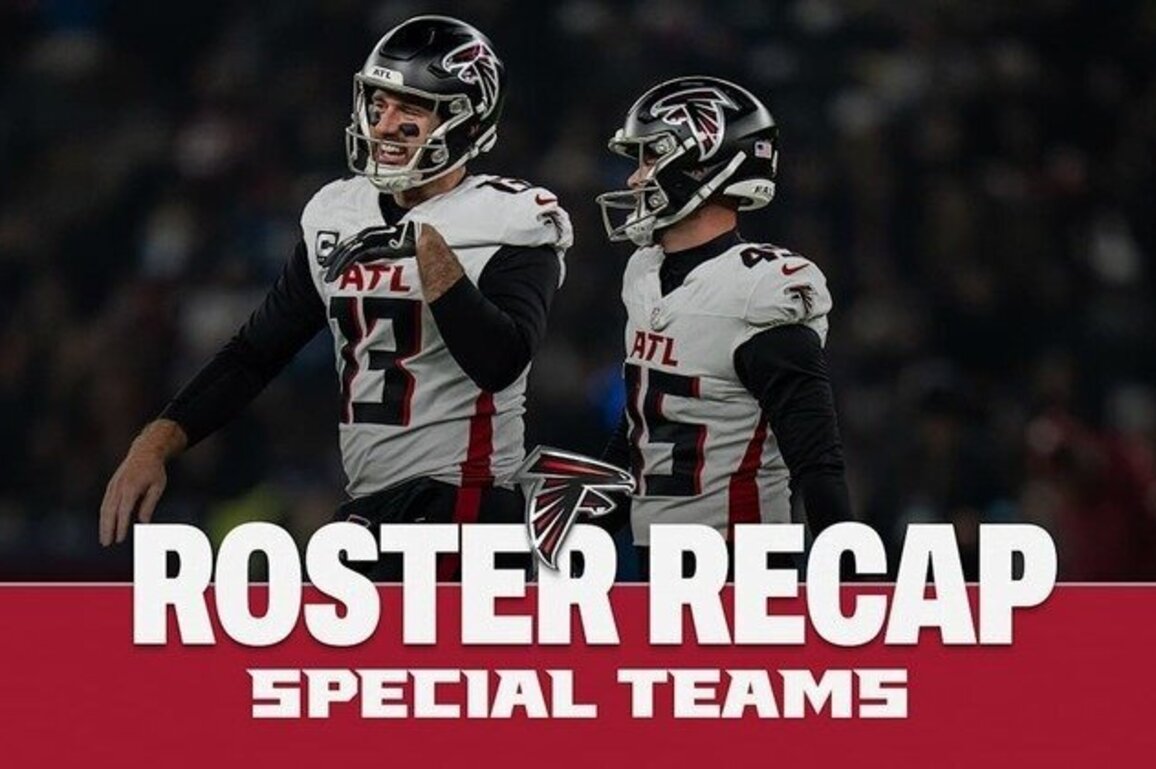 Roster Recap: How Falcons' special teams fared in 2025