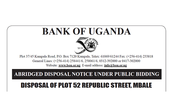 Bank of Uganda Bank of Uganda
