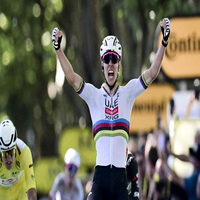 Tour de France: Tadej Pogacar outguns Mathieu van der Poel, Jonas Vingegaard on stage 4 to notch 100th pro win