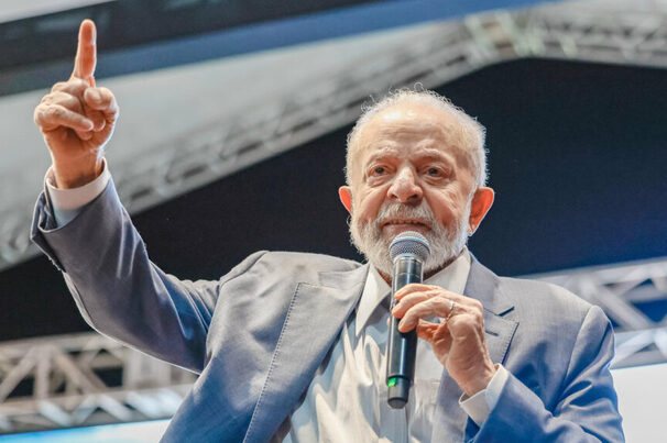 Presidente Luiz Inácio Lula da Silva em evento em Belo Horizonte