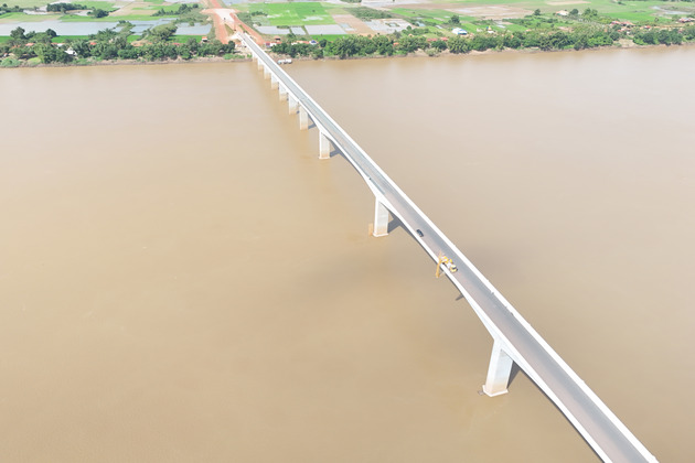 CAMBODIA-KRATIE-CHINA-FUNDED MEKONG RIVER BRIDGE