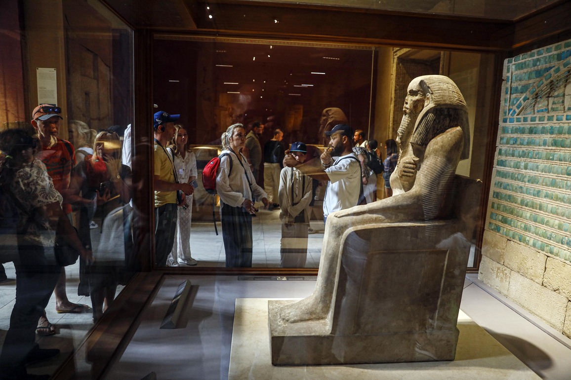 EGYPT-CAIRO-INT'L MUSEUM DAY-EGYPTIAN MUSEUM