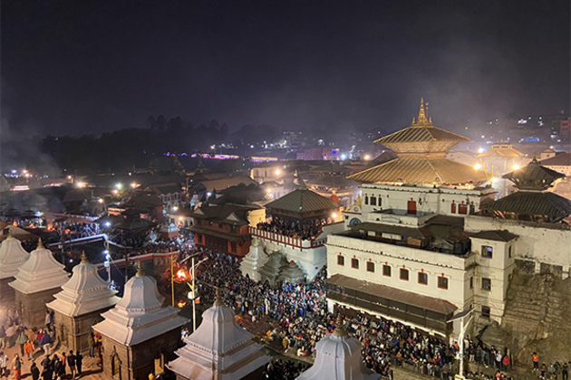 Nepal's Pashupatinath Temple comes alive with flow of devotees