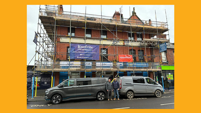 Construction partners support upgrade at Shrewsbury homeless shelter