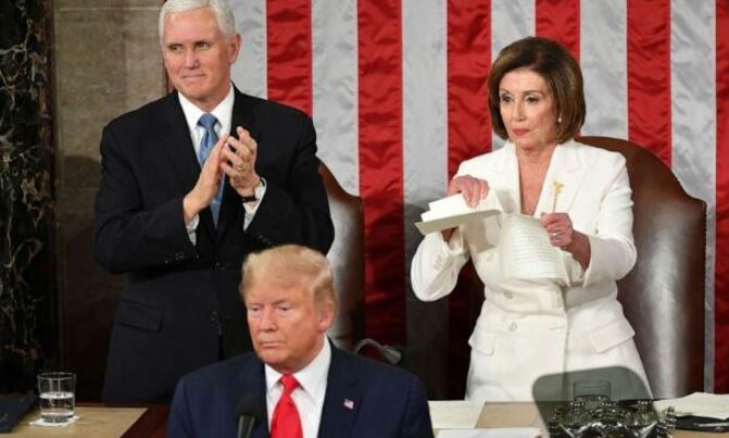 Trump's State of Union speech exposes bitter US divides Trump's State of Union speech exposes bitter US divides