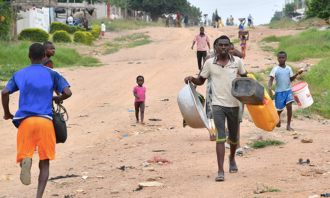 Water is life: Ivory Coast city struggles with crippling drought Water is life: Ivory Coast city struggles with crippling drought