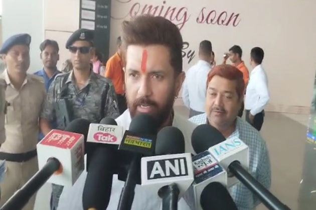 Mahagathbandhan fighting only for personal ambitions, not for Biharis, says LJP (RV) chief Chirag Paswan