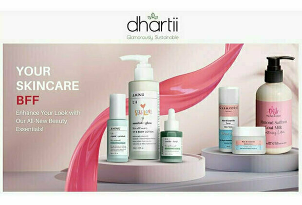 dhartii Launches New Beauty & Skincare Category to Promote Ethical and Sustainable Living