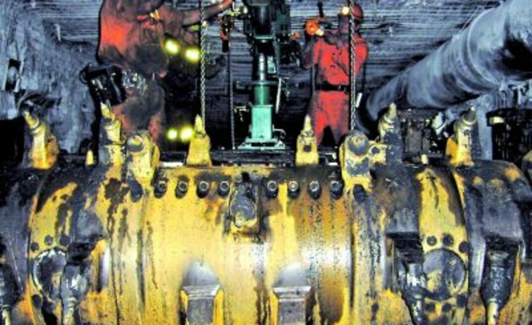 Spiling rig removes hazards