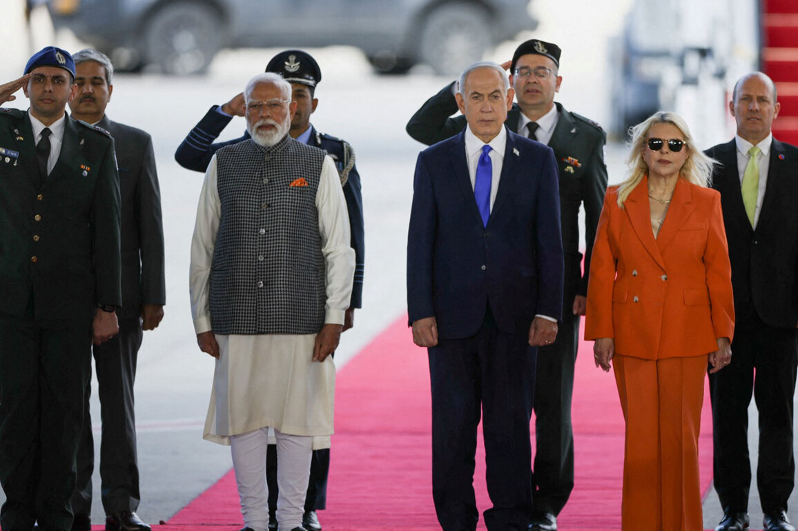 PM Modi receives Guard of Honour during state-visit to Israel