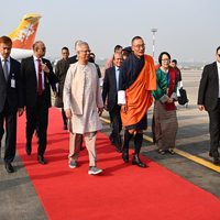 Bhutanese PM Tshering Tobgay arrives in Dhaka for two-day visit
