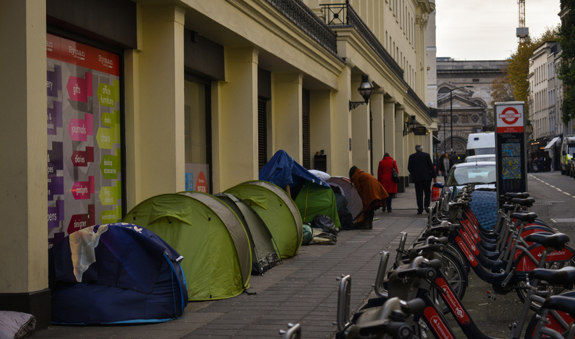 Homelessness in London © RDK2001 / Shutterstock.com