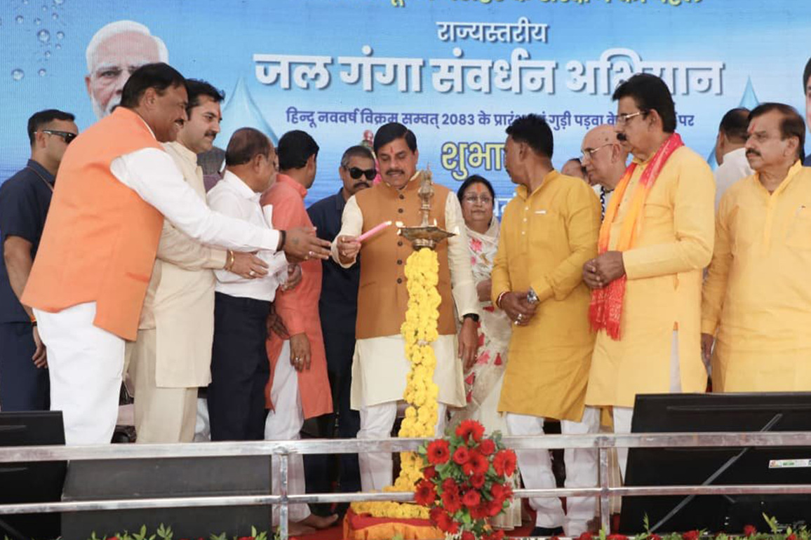 MP: CM Yadav launches third phase of 'Jal Ganga Samvardhan' campaign