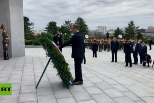 Former Russian president visits North Korea (VIDEOS)